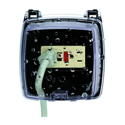 Boîtier mural - WP1020C series - Grässlin by Intermatic - rectangulaire / en plastique / pour équipement électronique