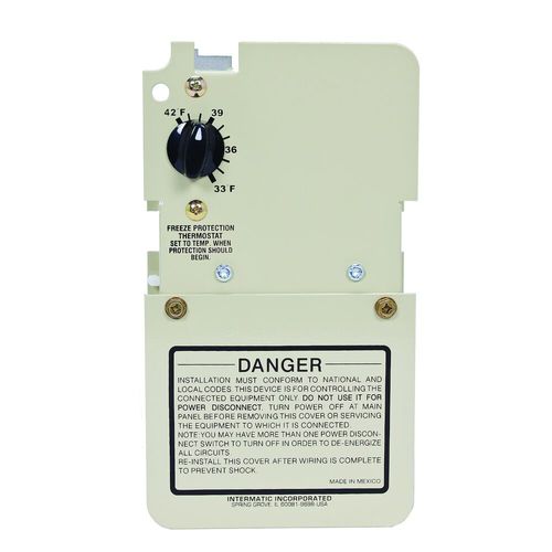 Interrupteur thermique pour protection antigel - PF110 series - Grässlin by Intermatic - réglable