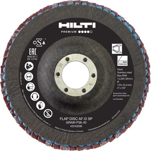 Disque à lamelle de finition - AF-D - HILTI