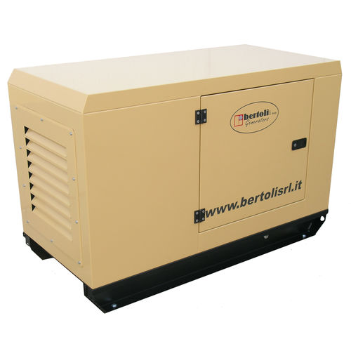 Groupe électrogène au gaz naturel - Bertoli - triphasé / stationnaire / refroidi par eau