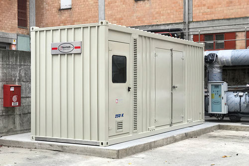 Groupe électrogène diesel - Bertoli - au gaz naturel / GPL / refroidi par air