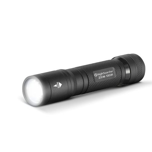 Lampe torche à LED - Zoom 1000R - Nightsearcher - tactique / compacte / rechargeable