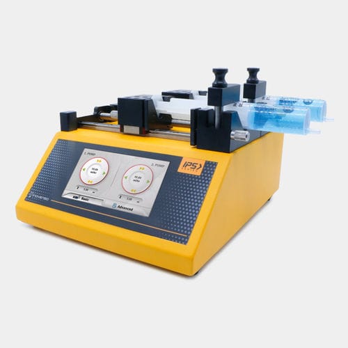 Pompe à seringue - IPS-14RS - Inovenso Inc. - pour produits chimiques / à moteur pas à pas / stationnaire