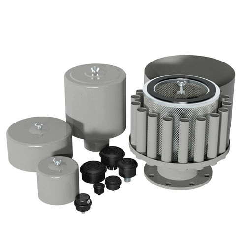 Silencieux pour filtres - PS series - SOLBERG Filtration - pour ventilation / pour compresseur / en plastique