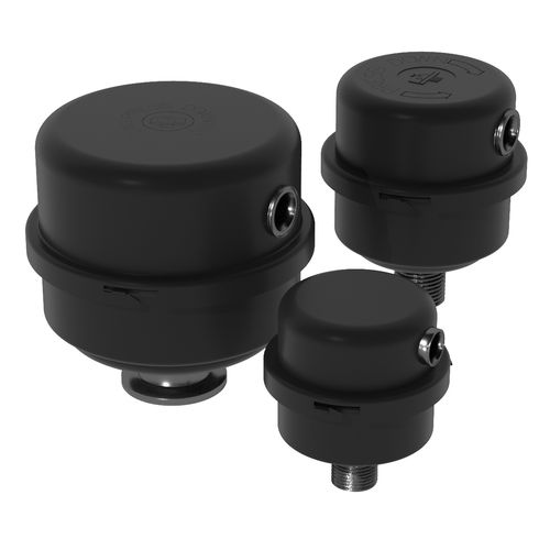Silencieux d'échappement - EFS series - SOLBERG Filtration - de refoulement / pour pompe / tubulaire