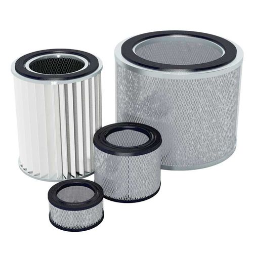 Cartouche filtrante à haut rendement - HE series - SOLBERG Filtration - à air / pour filtration fine / en métal