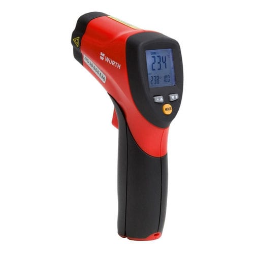 Thermomètre à infrarouge - 071553 110 - Adolf Würth GmbH & Co. KG - à affichage numérique / avec pointeur laser / mobile
