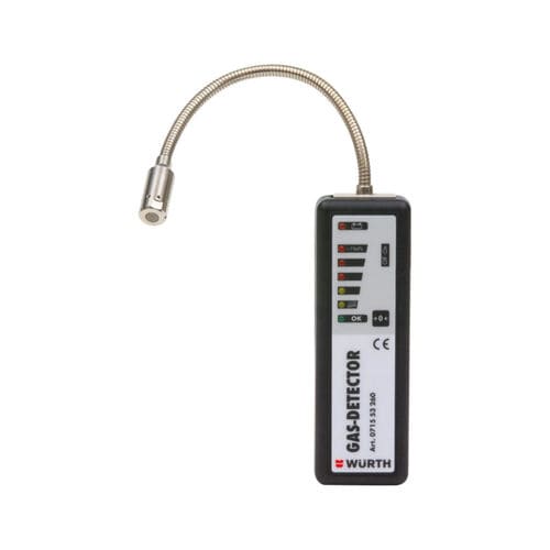 Détecteur de fuites de gaz - 071553 260 - Adolf Würth GmbH & Co. KG - portable / avec alarme visuelle / par reniflage