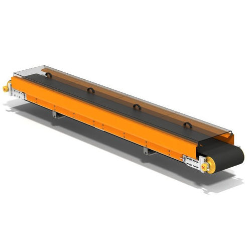 Bande de convoyeur modulaire - Compton srl - pour l'industrie du recyclage / avec rouleaux