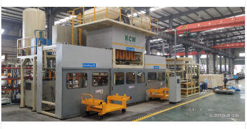 Machine de formage de boîtes - KCM Machinery Manufacturing - automatique / sous vide / multistations