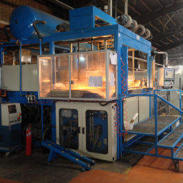 Machine de moulage à simple station - KCM Machinery Manufacturing - automatique