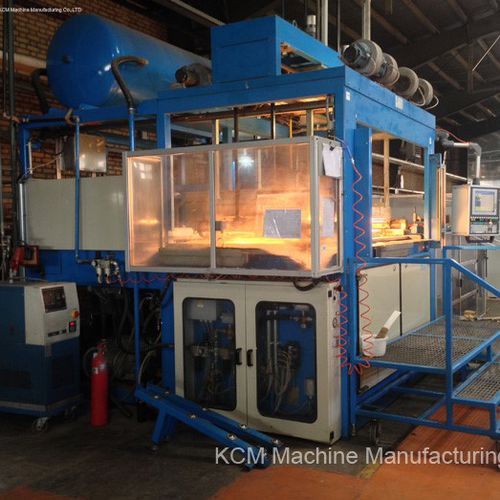 Machine de formage de porte - KCM Machinery Manufacturing - manuelle / sous vide
