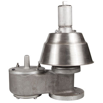 Soupape de surpression à vide - B12 - EFSVALVES - à membrane