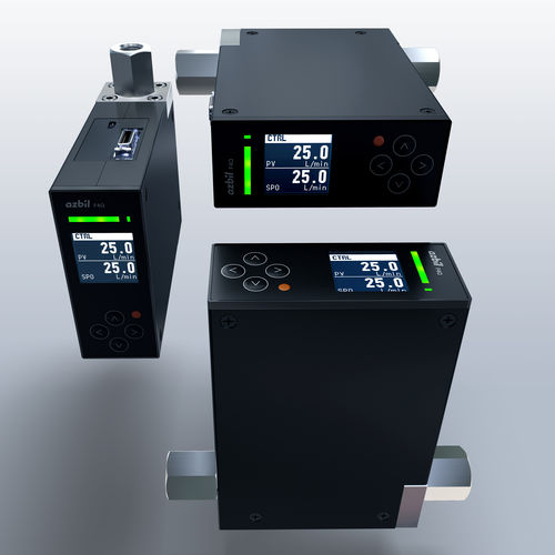 Régulateur de débit massique thermique - F4Q - Azbil Europe NV - pour gaz / pour azote / pour air