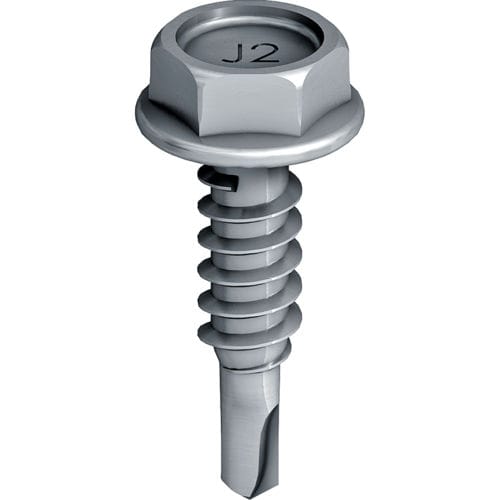 Vis de fixation - JT2-2H-4.8x19 PU100 - EJOT - à tête hexagonale / à six pans creux / en acier