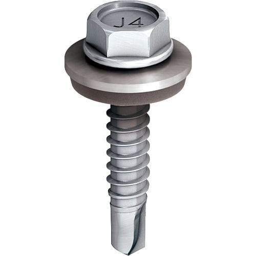 Vis de fixation - JT4-4-4.8x19 PU100 - EJOT - à tête hexagonale à embase / à six pans creux / en acier inoxydable
