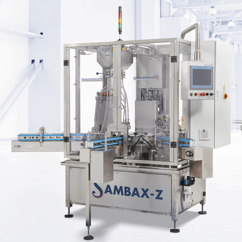Machine d'emballage automatique - SAMBAX-Z - Shemesh Automation Ltd - compacte / de liquides / médicale