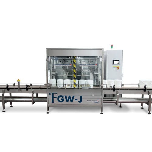 Machine de remplissage avec doseur électronique - FGW-J - Shemesh Automation Ltd - automatique / de bouteilles / multi contenant