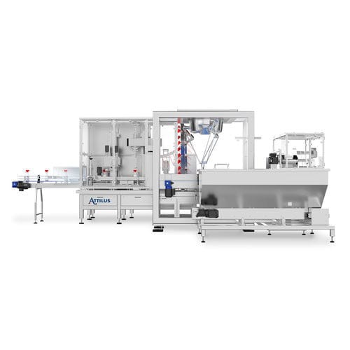 Capsuleuse à mouvement continu - ATTILUS  - Shemesh Automation Ltd - automatique / pour flexible / de déclencheur