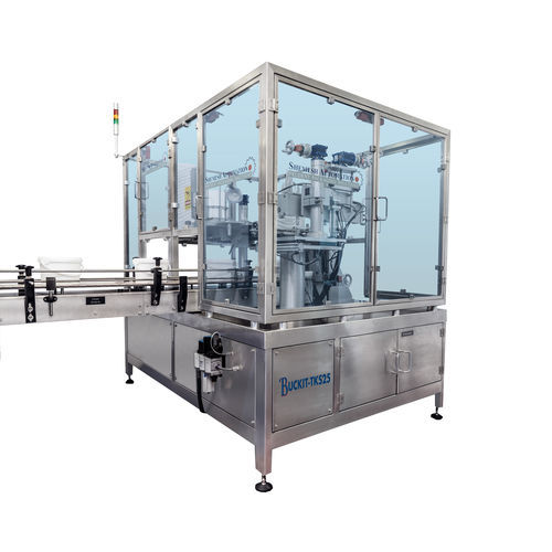 Dépileur pour seaux - BuckIt TKS25 - Shemesh Automation Ltd - contrôlé par PLC / servomoteur / entièrement automatique
