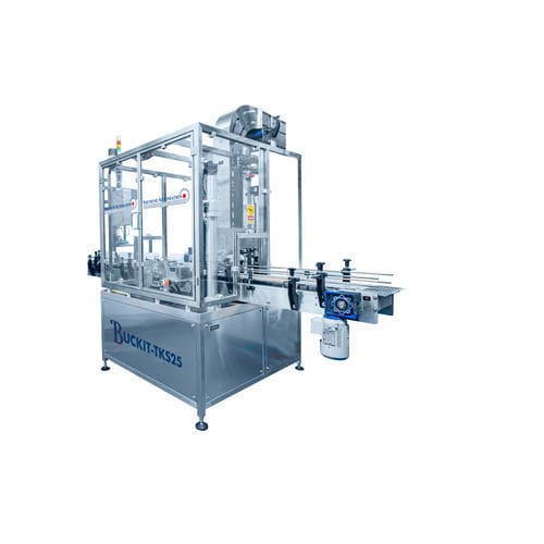Machine de remplissage de seaux - SAS-J BuckIt TSK 25 - Shemesh Automation Ltd - pour lingettes humides / verticale / à haute vitesse