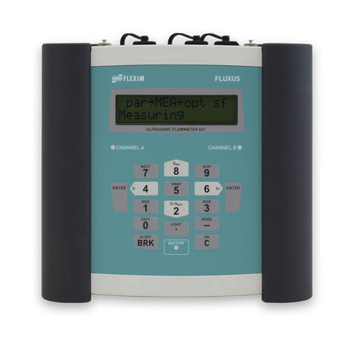 Débitmètre à ultrasons - FLUXUS G601 ST - EMERSON - FLEXIM - volumique / pour vapeur / clamp-on