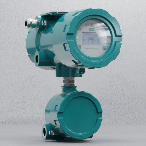 Débitmètre à ultrasons - FLUXUS G831 ST-HT - EMERSON - FLEXIM - volumique / pour vapeur / clamp-on