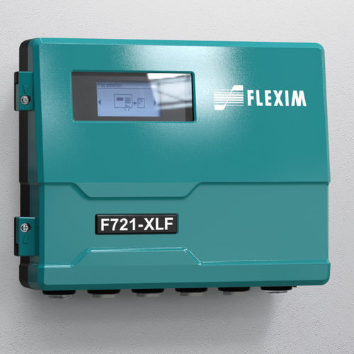 Débitmètre à ultrasons - FLUXUS F721XLF  - EMERSON - FLEXIM - volumique / pour gaz / en acier inoxydable