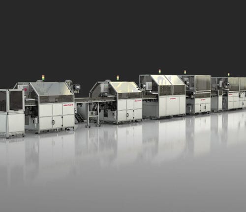 Ligne de production automatique - Eberhard AG Automations- und Montagetechnik - modulaire