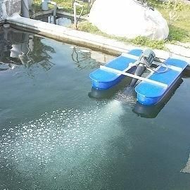 Aérateur de surface - RA - Enfound enterprise co.,ltd - à jet d'air / pour traitement d'eau / flottant