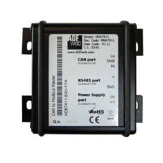 Convertisseur Ethernet/IP - HD674-A004-4 series - ADFweb.com - Modbus