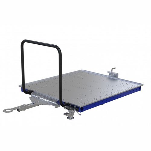 Chariot de transport - Q-100-0074  - FlexQube - en métal / à plancher surbaissé / à palettes