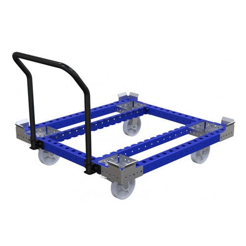 Chariot de manutention - Q-100-0898  - FlexQube - en métal / à palettes / à roulettes