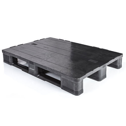 Palette en plastique - PG1060  - Plasgad - de manutention / gerbable / pour charges élevées