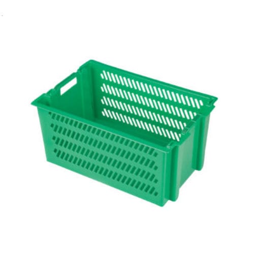 Caisse en plastique - PNS6428 - Plasgad - empilable / ventilée