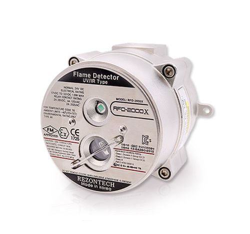 Détecteur de flamme IR - RFD-2000X - REZONTECH - UV / 4-20 mA / avec sortie relais