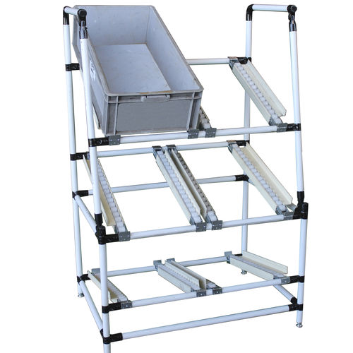 Étagère de stockage - MGR srl - avec tiroirs modulaires / verrouillable / de stockage gerbable
