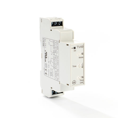 Temporisateur électronique - TV49 - ELETTROMECCANICA CDC s.r.l. - multifonction / de séquence / sur rail DIN