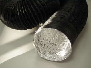 Gaine de ventilation flexible - COMBIDEC 2100 - F.C.R. SPA - en aluminium