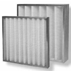 Matériau filtrant à treillis métallique tricoté - MCZ - F.C.R. SPA - d'air
