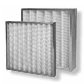 Matériau filtrant à treillis métallique tricoté - MQZ - F.C.R. SPA - d'air