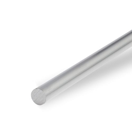 Barre en aluminium - Aluminium, round, EN AW-2007 (AlCuMgPb), 3.1645 - Klöckner & Co Deutschland GmbH - avec revêtement en acier