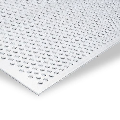 Tôle en aluminium - Aluminium, round perforated plate, EN AW-1050 (Al99,5) - Klöckner & Co Deutschland GmbH - perforé