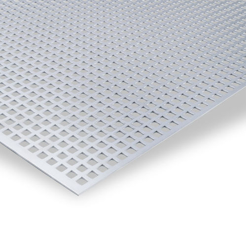 Feuille en aluminium - Aluminium,  EN AW-1050 (Al99,5), 3.0255 - Klöckner & Co Deutschland GmbH - perforé