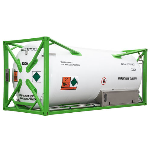 Réservoir de stockage - ISO VAC 20 - Wessington Cryogenics LTD - de transport / d'azote / pour gaz liquéfié