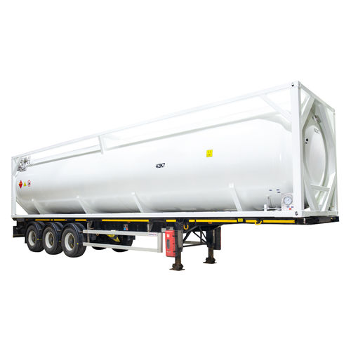 Réservoir de stockage - ISO VAC 40 LNG - Wessington Cryogenics LTD - de transport / pour gaz naturel liquéfié / en acier inoxydable