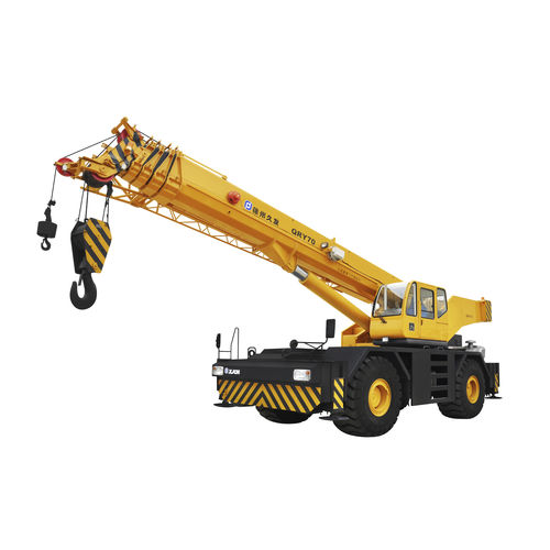 Grue mobile - RT70 - XUZHOU JIUFA CONSTRUCTION MACHINERY CO.,LTD - à flèche / télescopique / pour terrain difficile