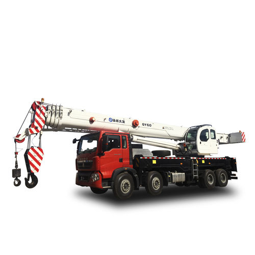 Grue montée sur camion - QY60 - XUZHOU JIUFA CONSTRUCTION MACHINERY CO.,LTD - à flèche / télescopique / hydraulique