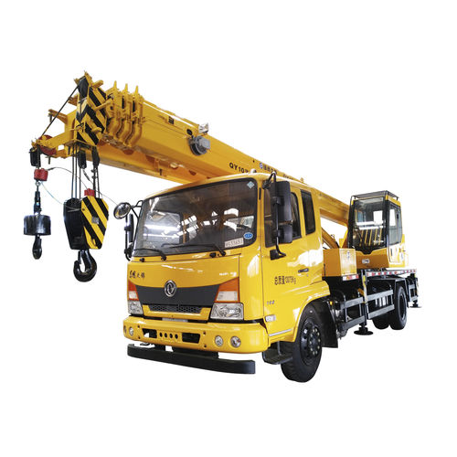 Grue montée sur camion - QY10 - XUZHOU JIUFA CONSTRUCTION MACHINERY CO.,LTD - à flèche / télescopique / hydraulique