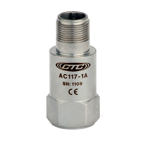 Accéléromètre 1 axe - AC11 series - Connection Technology Center Inc. - piézoélectrique / à usage général